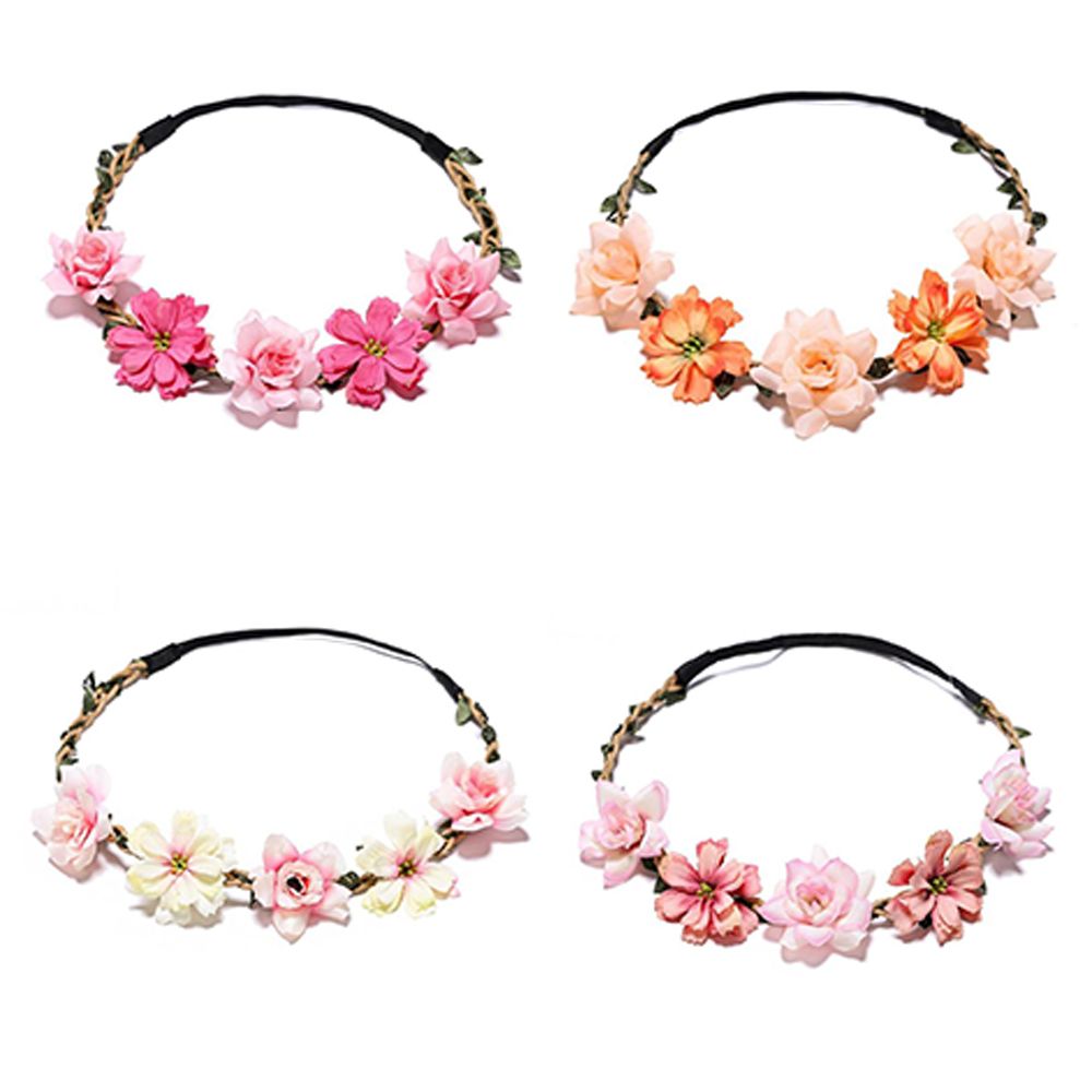 Wedding Arch Flower - Floral Wreaths Girl New Hair Flower
