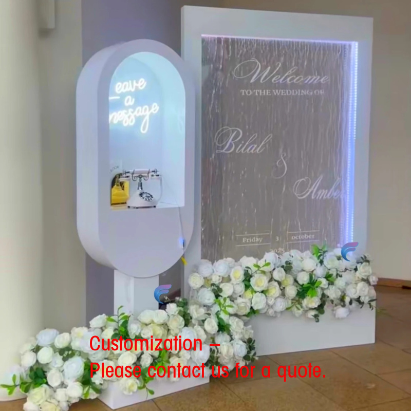 Wedding Fountain - custom.Custom Glass Waterfall Fountain Wall Wedding