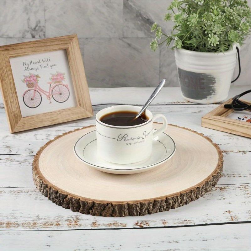 Wedding Ceremony Supply - 10Pcs/Lot Large Unfinished Wood Slices 8-9-10
