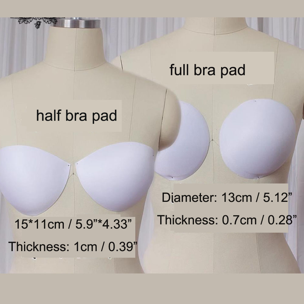 Wedding Lulu - 2pairs soft sponge foam bra pads