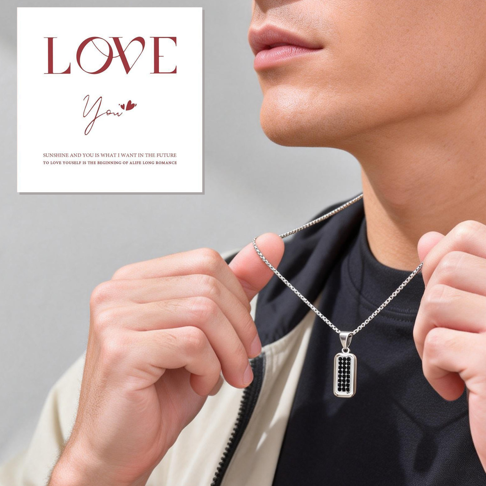 Personalization Dog Tag Neckla - Wedding Job 评论和价格