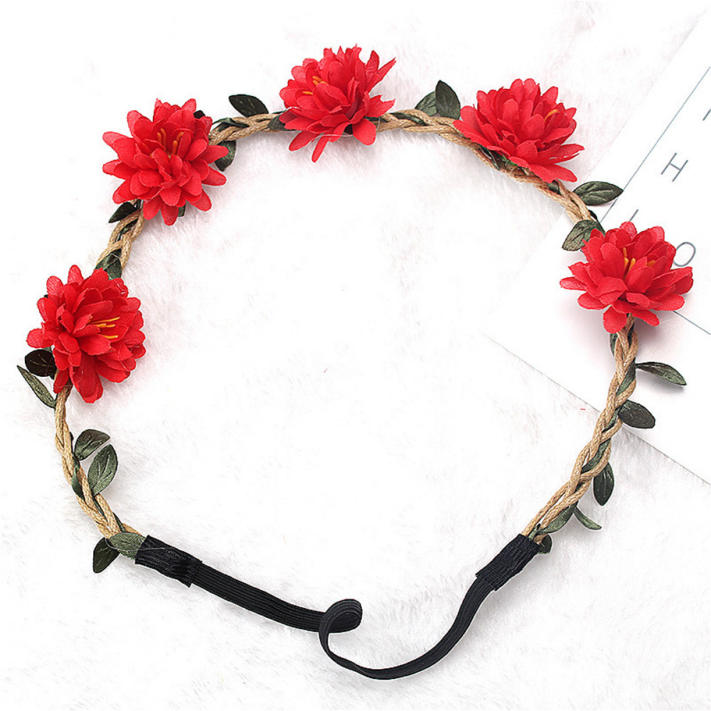 Women Wedding Flower Headband  - Wedding Arch Flower 评论和价格