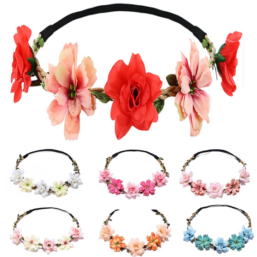Floral Wreaths Girl New Hair F - Wedding Arch Flower 评论和价格