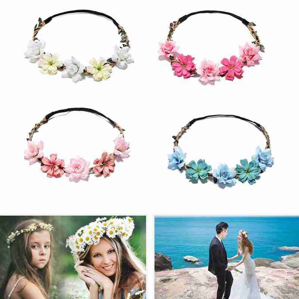 Floral Wreaths Girl New Hair F - Wedding Arch Flower 评论和价格