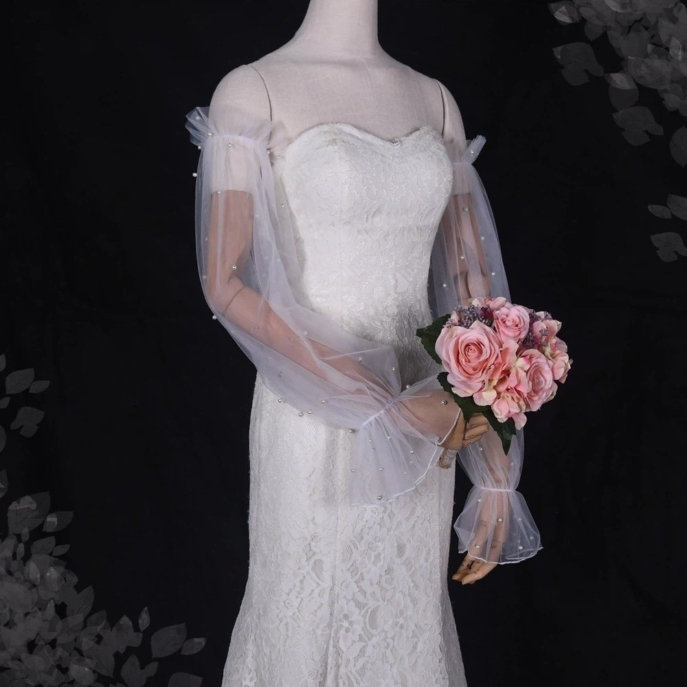 Decorative with Pearl Bridal S - Wedding Dress Supply 评论和价格