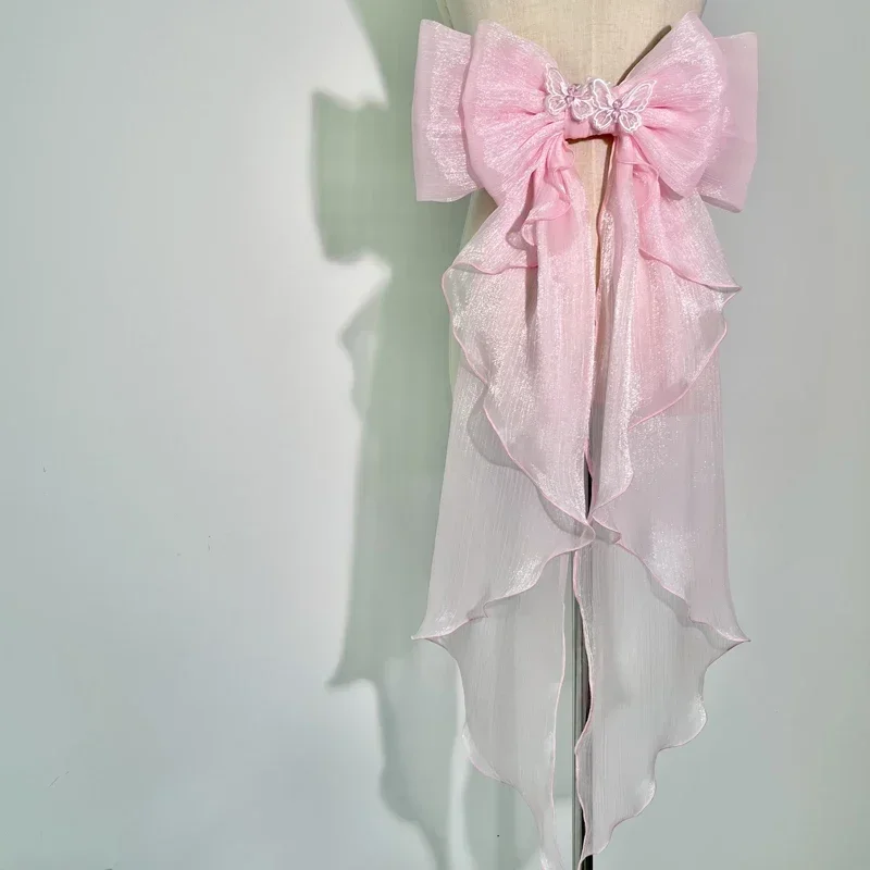 Trailing Bow Shiny Silk Double - Wedding Dress Supply 评论和价格