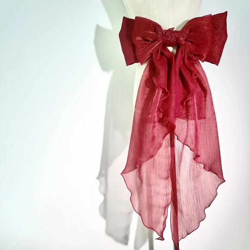 Trailing Bow Shiny Silk Double - Wedding Dress Supply 评论和价格