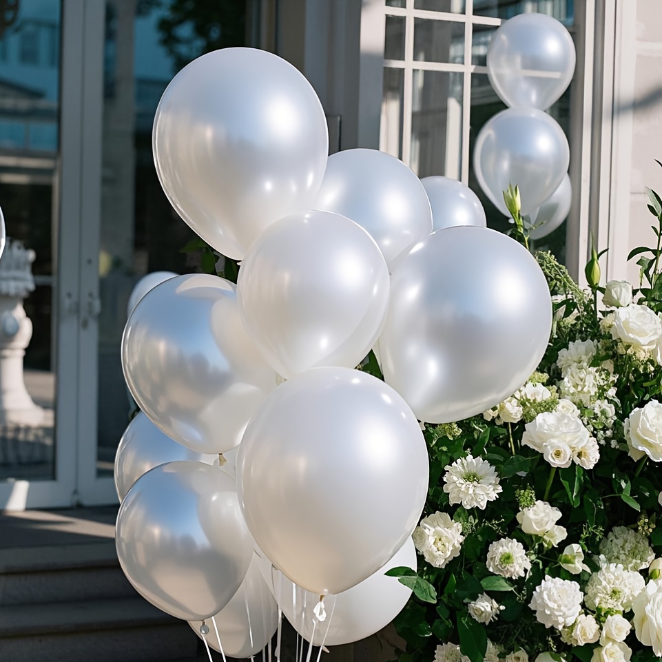 Pearl White Balloon Set, Suita - Wedding Ceremony Supply 评论和价格