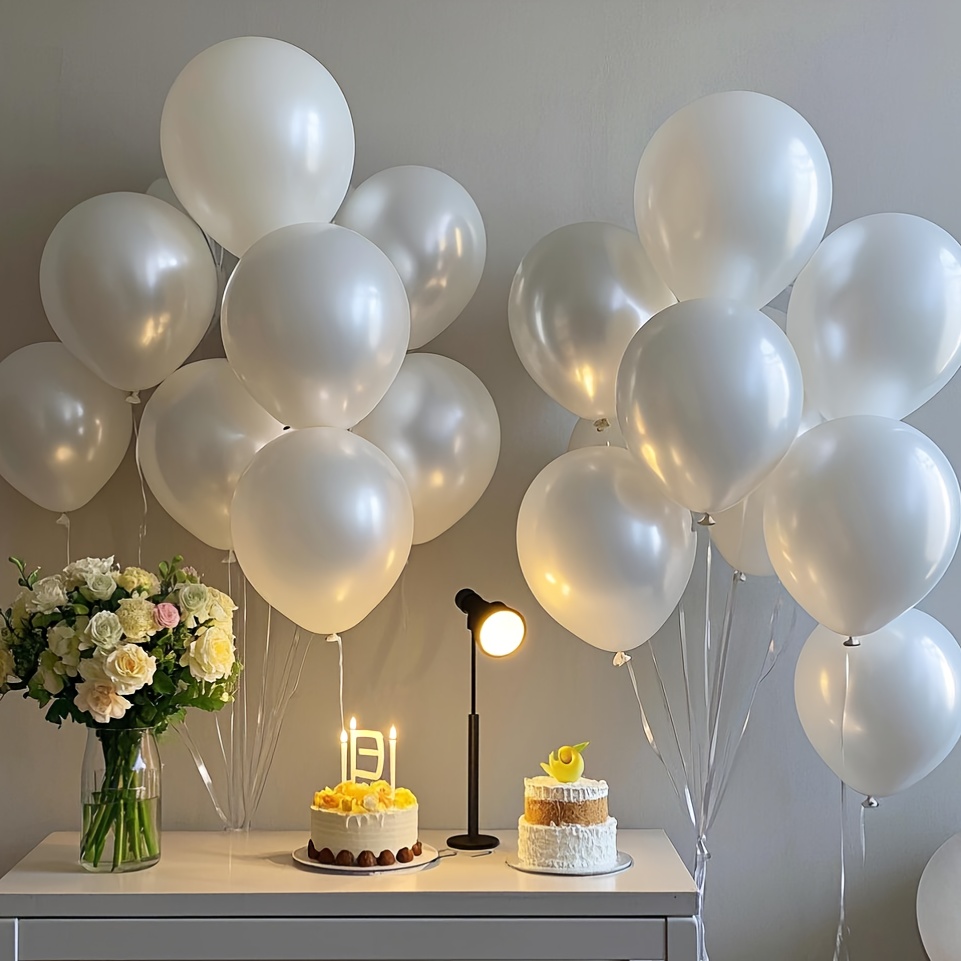 Pearl White Balloon Set, Suita - Wedding Ceremony Supply 评论和价格