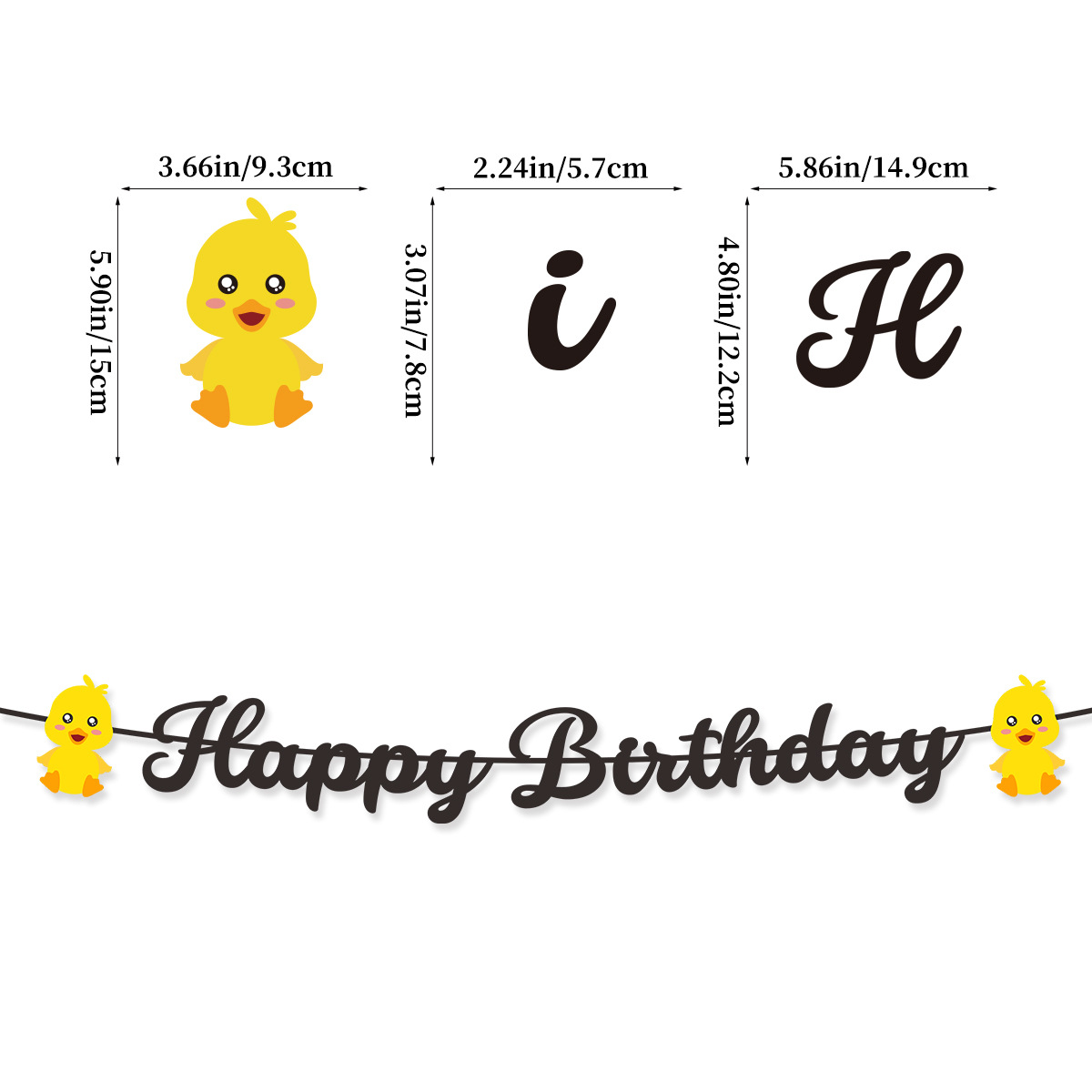 Cute Swim Duck Theme Happy Bir - Confetti Balloon Set 评论和价格