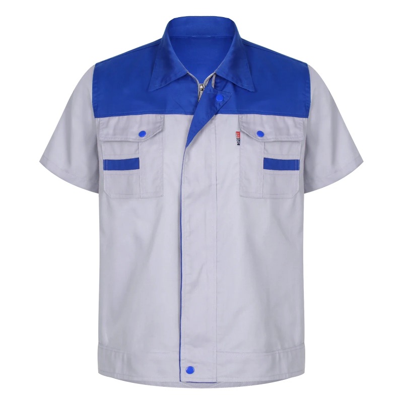 Men Women Short Sleeve Work Co - Wedding Job 评论和价格