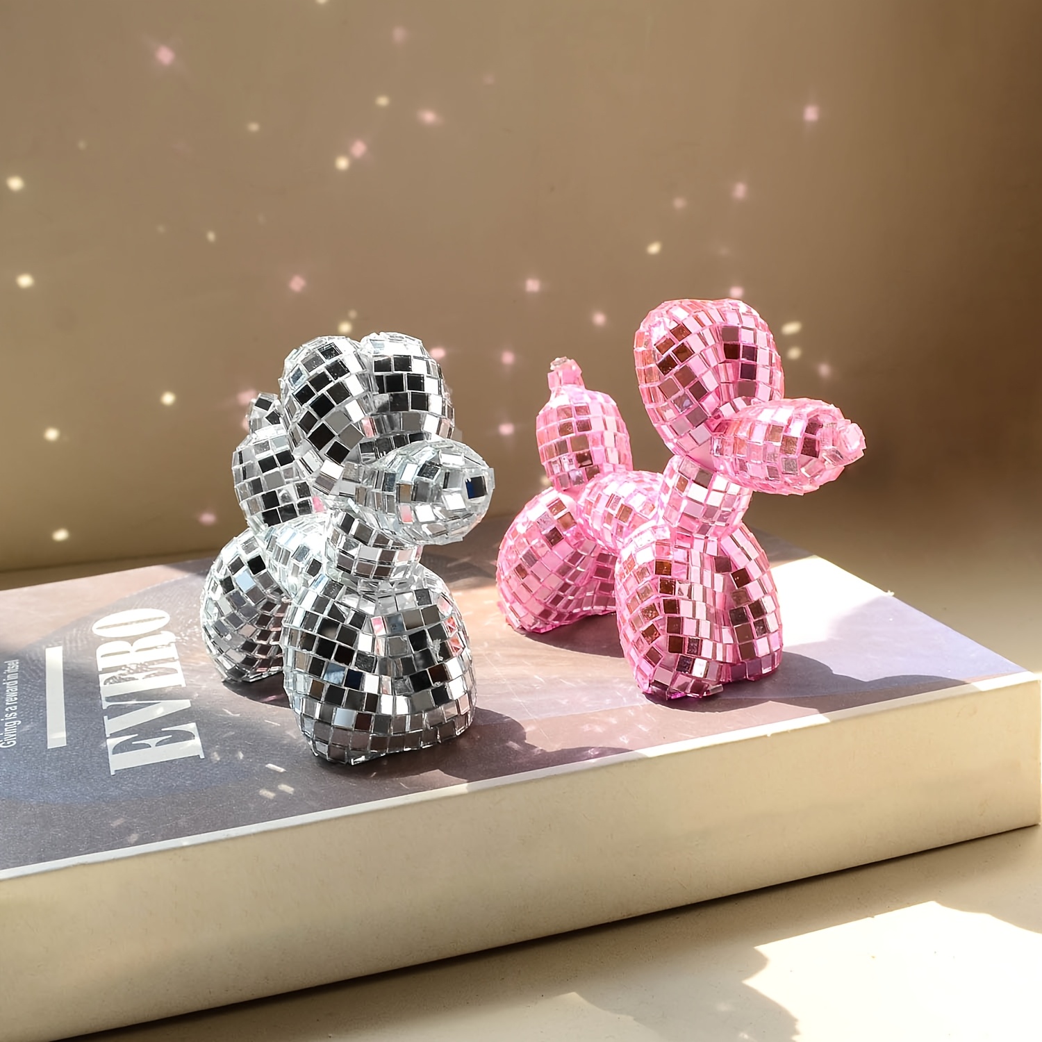 1pc Disco Mirror Balloon Puppy - Confetti Balloon Set 评论和价格