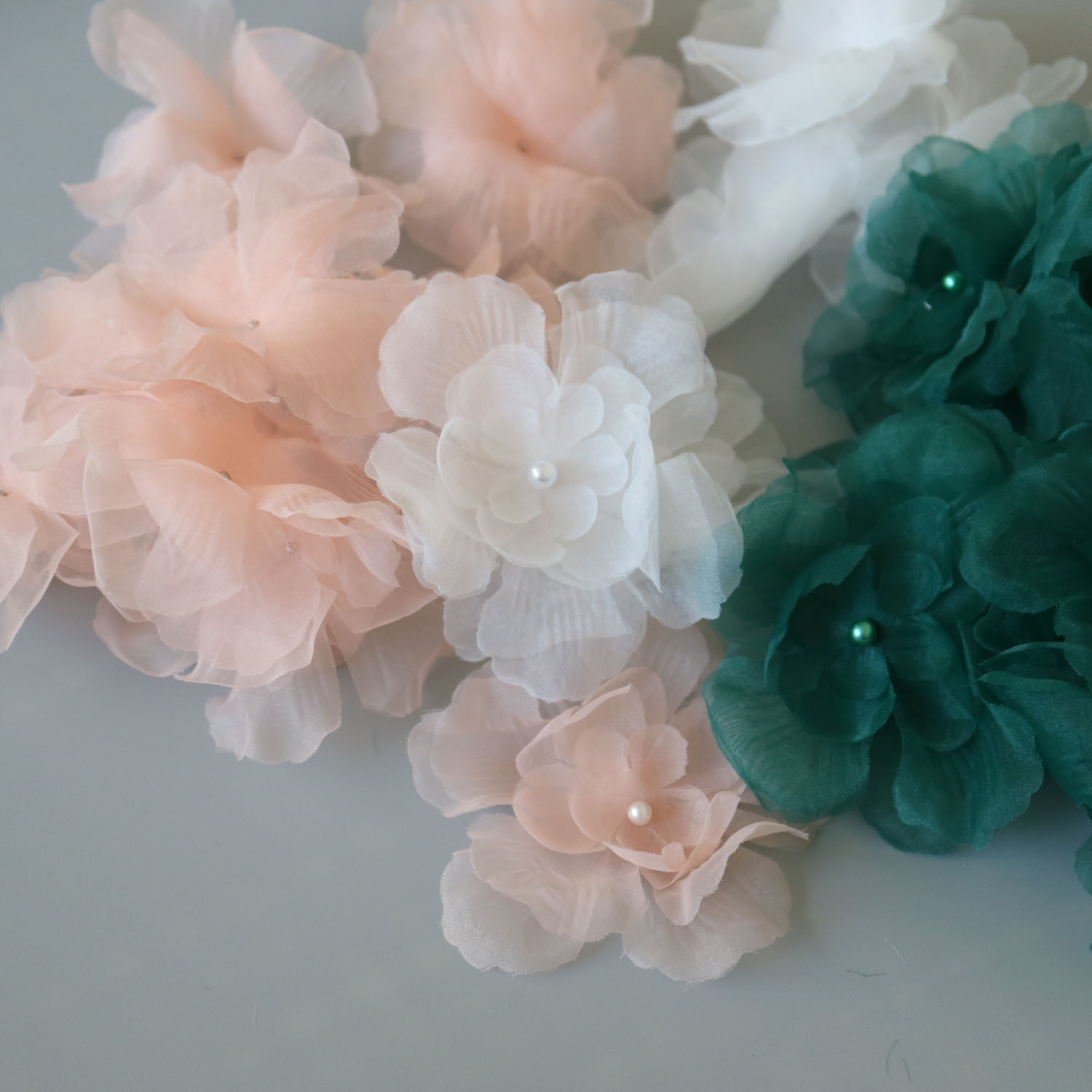 10pc Pink Flower Patches for w - Wedding Lulu 评论和价格