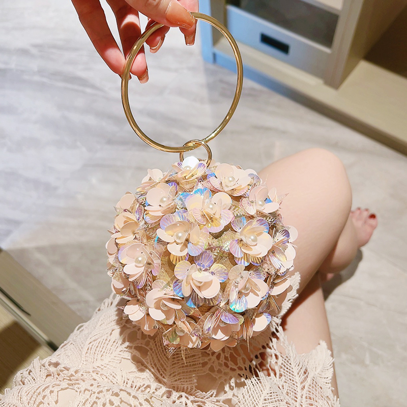 Mini Sequin Flower Evening Bag - Wedding Vendor 评论和价格
