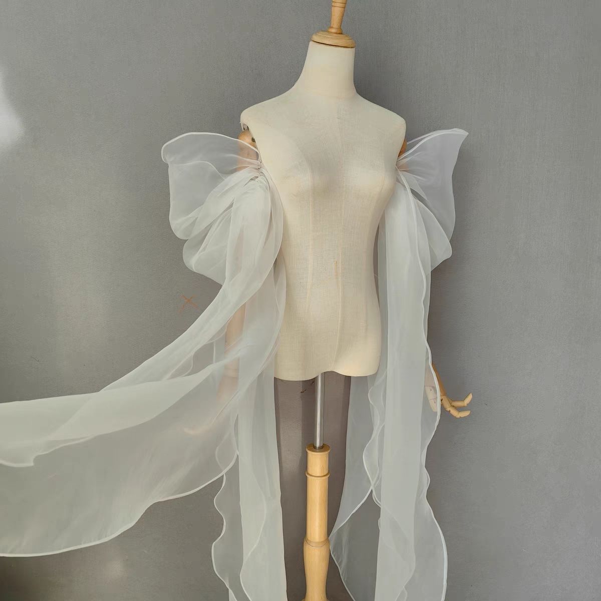 Bridal Sleeve Organza Detachab - Wedding Dress Supply 评论和价格