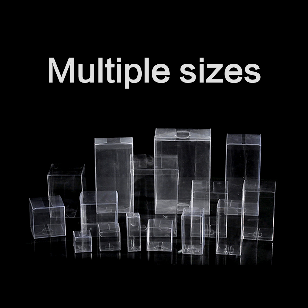 50pcs Clear PVC Plastic Box We - Wedding Favor Box 评论和价格
