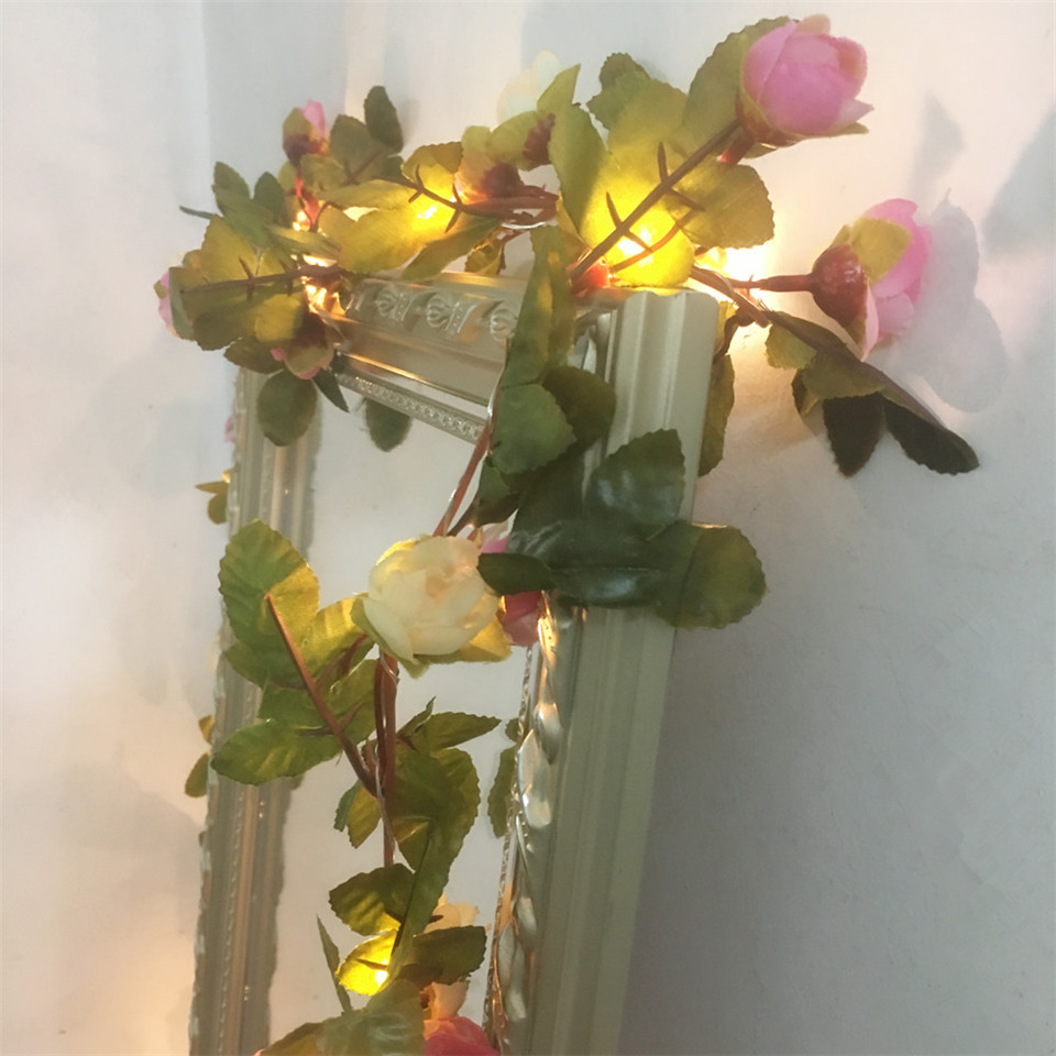 DACHAN HANDMADE 2.2M 25 LEDs P - Wedding Arch Flower 评论和价格