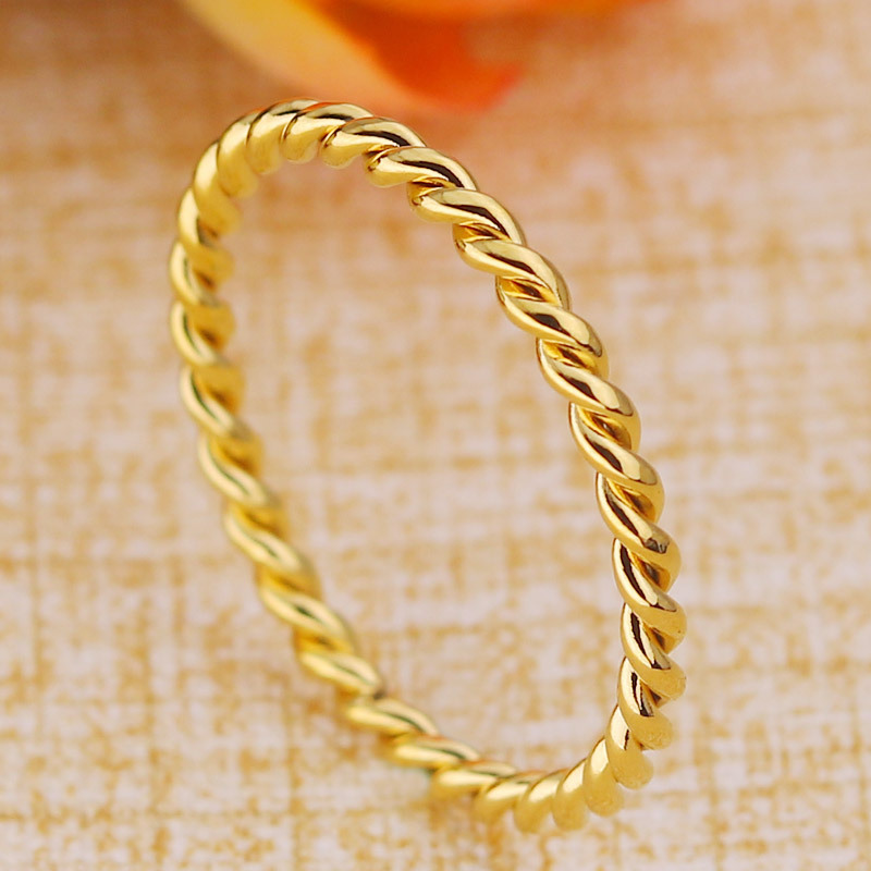 Minimalist Stainless Steel Rin - Wedding Zone 评论和价格