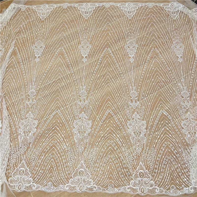 New Striped Lace Embroidery Se - Wedding Dress Supply 评论和价格