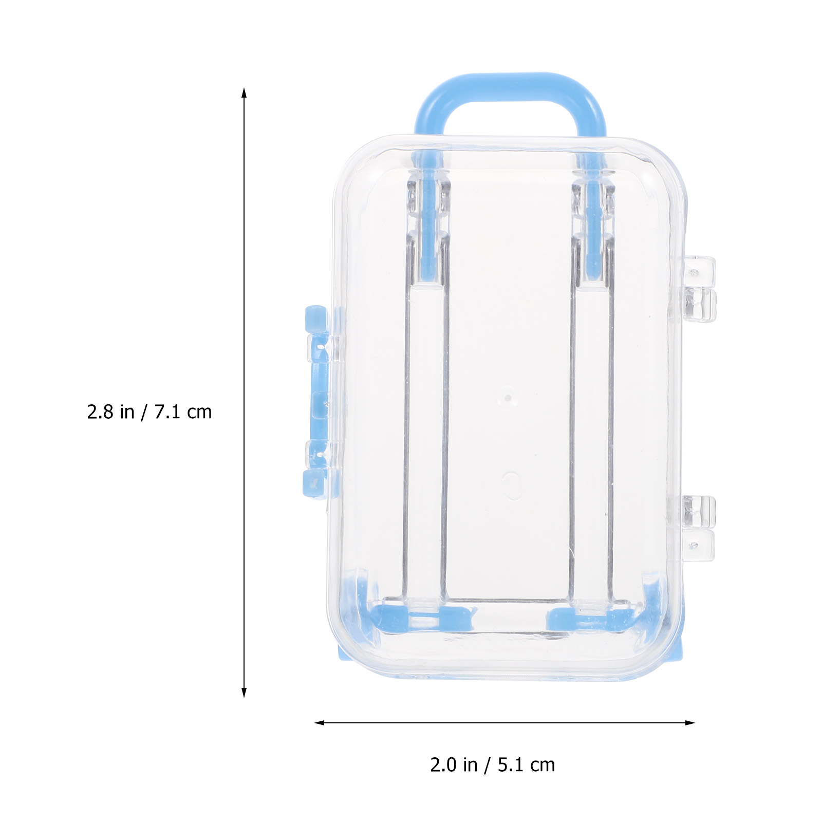 12pcs Suitcase Design Candy Bo - Wedding Favor Box 评论和价格