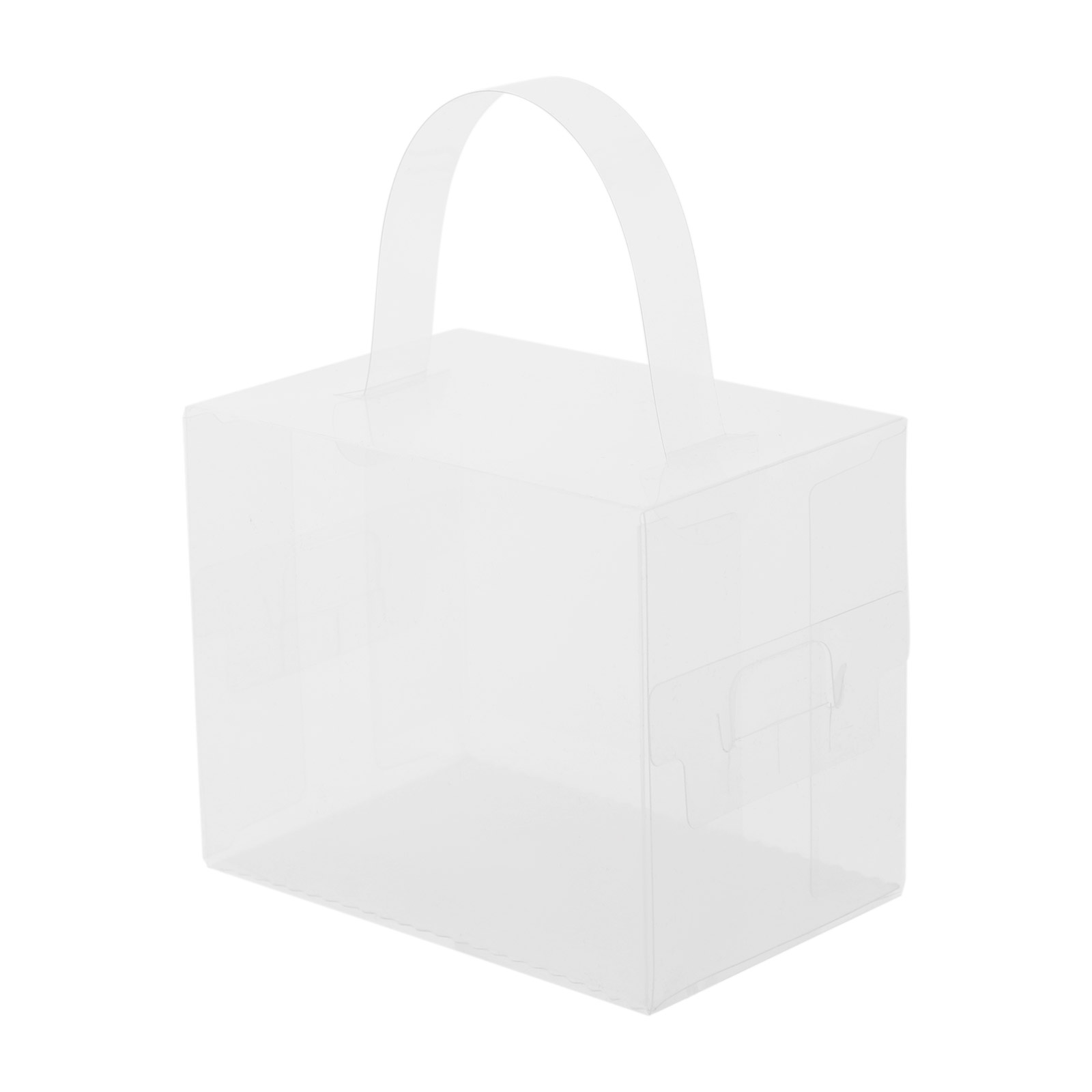 50 Pcs Clear Cake Boxes Set, P - Wedding Favor Box 评论和价格