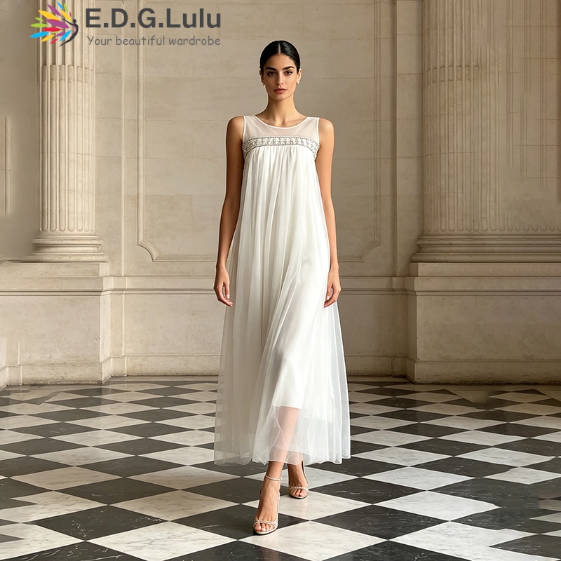 EDGLuLu High Quality O Neck Na - Wedding Lulu 评论和价格