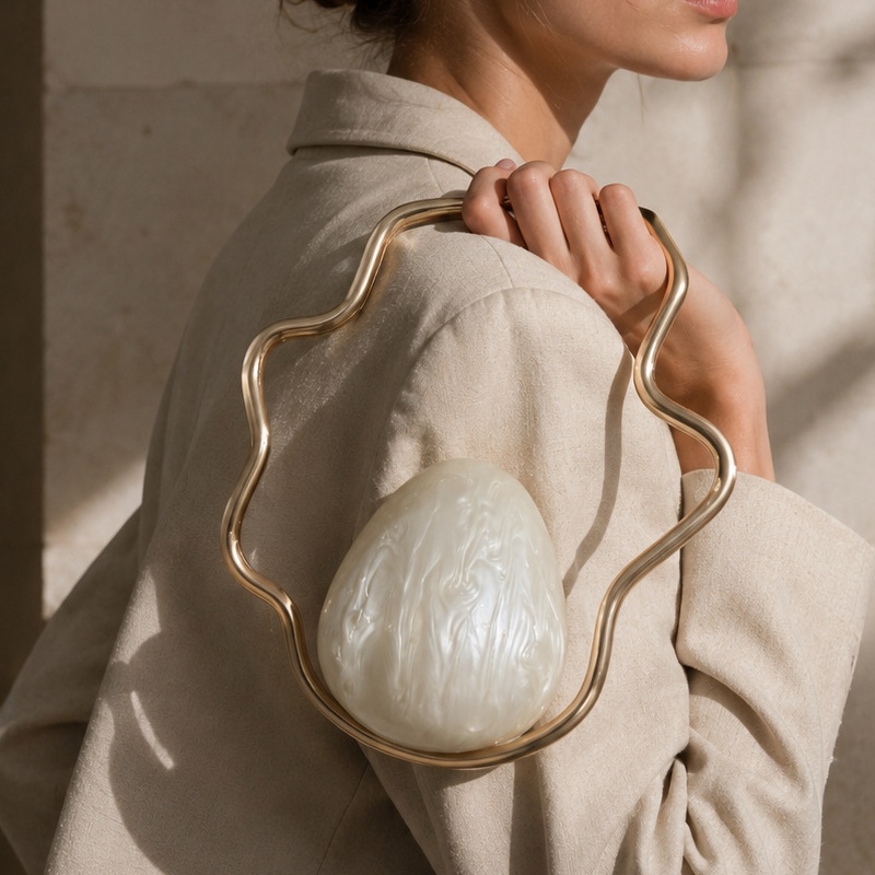 Women mini Acrylic egg bag cut - Wedding Vendor 评论和价格