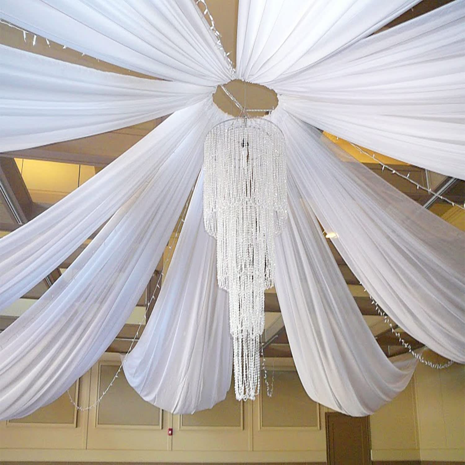 Wedding Arch Ceiling Drape Roo - Wedding Ceremony Supply 评论和价格