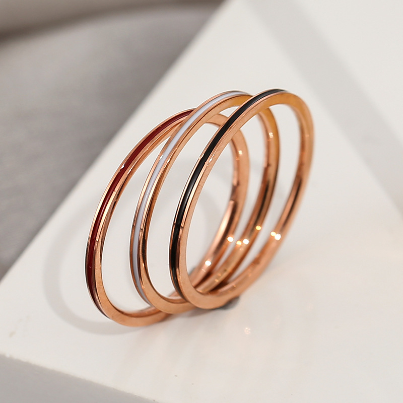 Titanium Steel Rose Gold Color - Wedding Zone 评论和价格