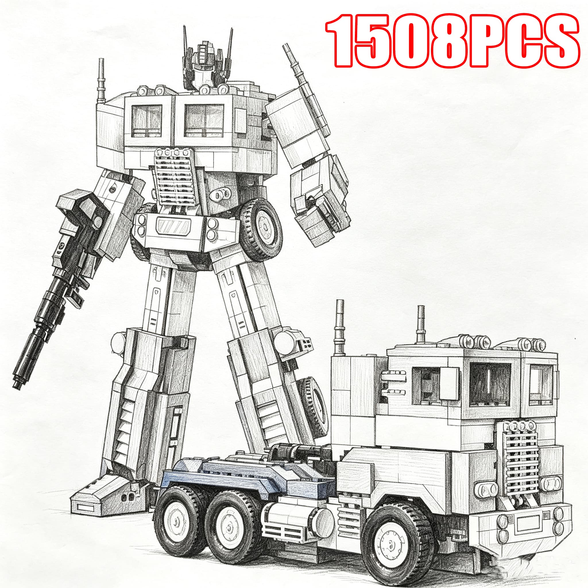 NEW 1:8 Scale 1508PCS Technica - Wedding Job 评论和价格