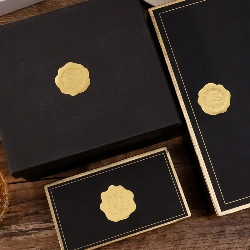 25/100Pcs Gold Embossed Heart  - Wedding Sutra 评论和价格