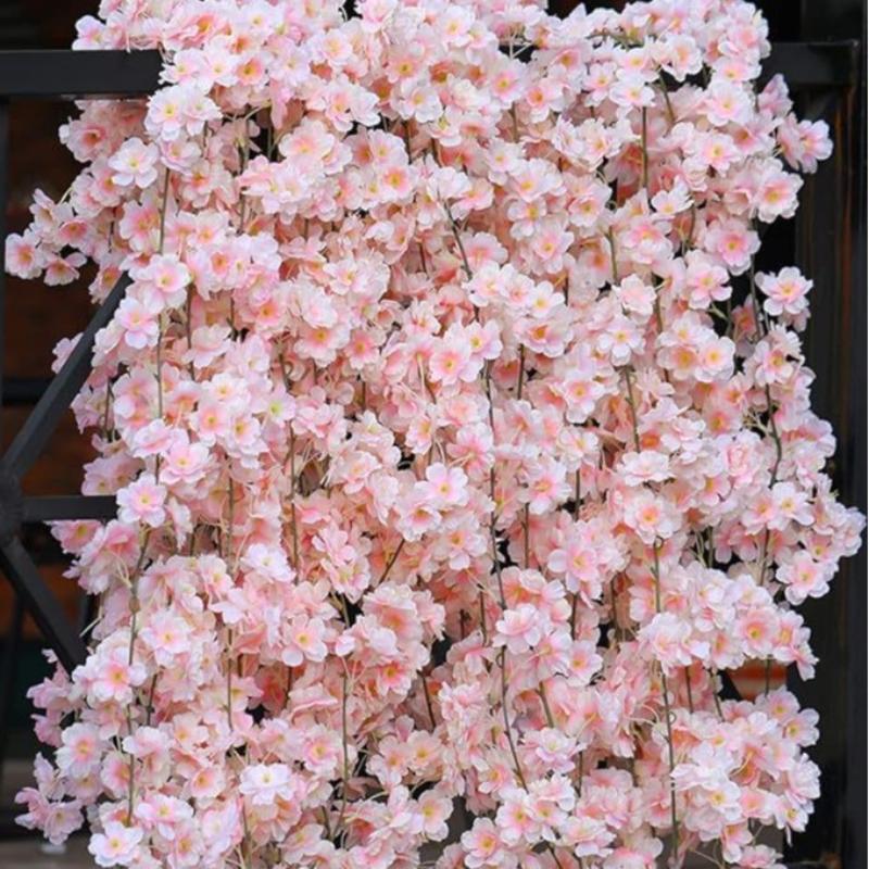 180cm Artificial Flowers Cherr - Wedding Arch Flower 评论和价格