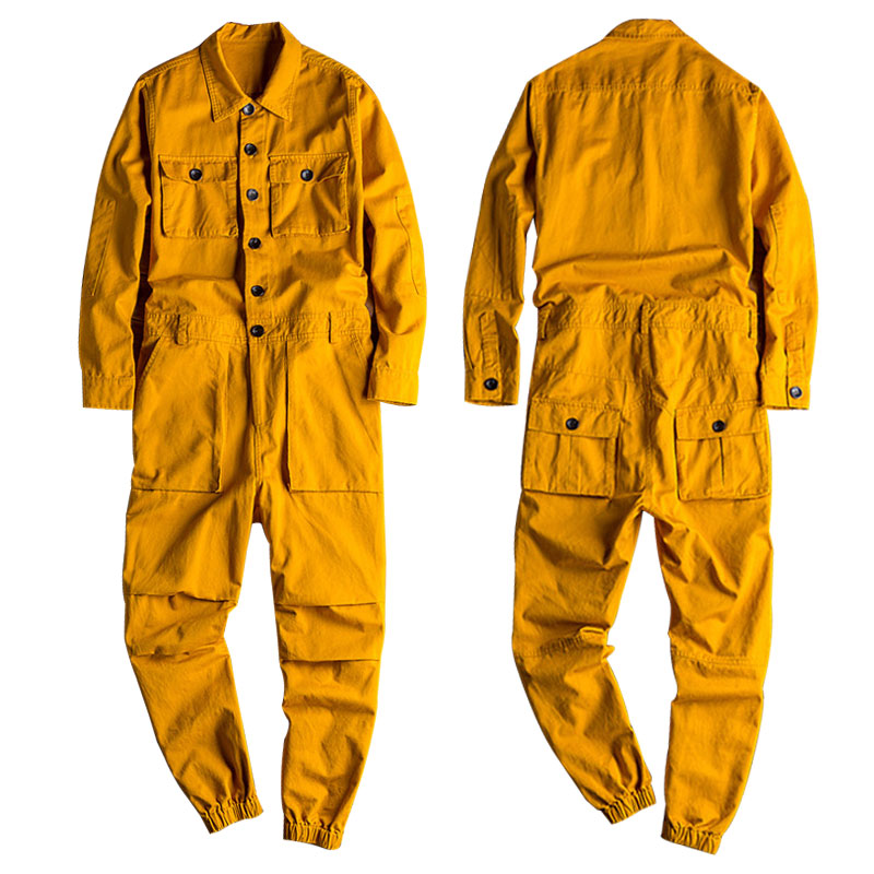 Spring Overalls Men's Jumpsuit - Wedding Job 评论和价格