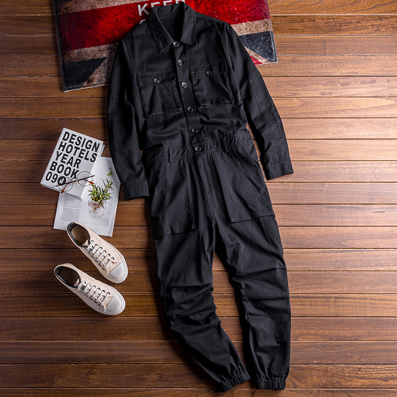 Spring Overalls Men's Jumpsuit - Wedding Job 评论和价格