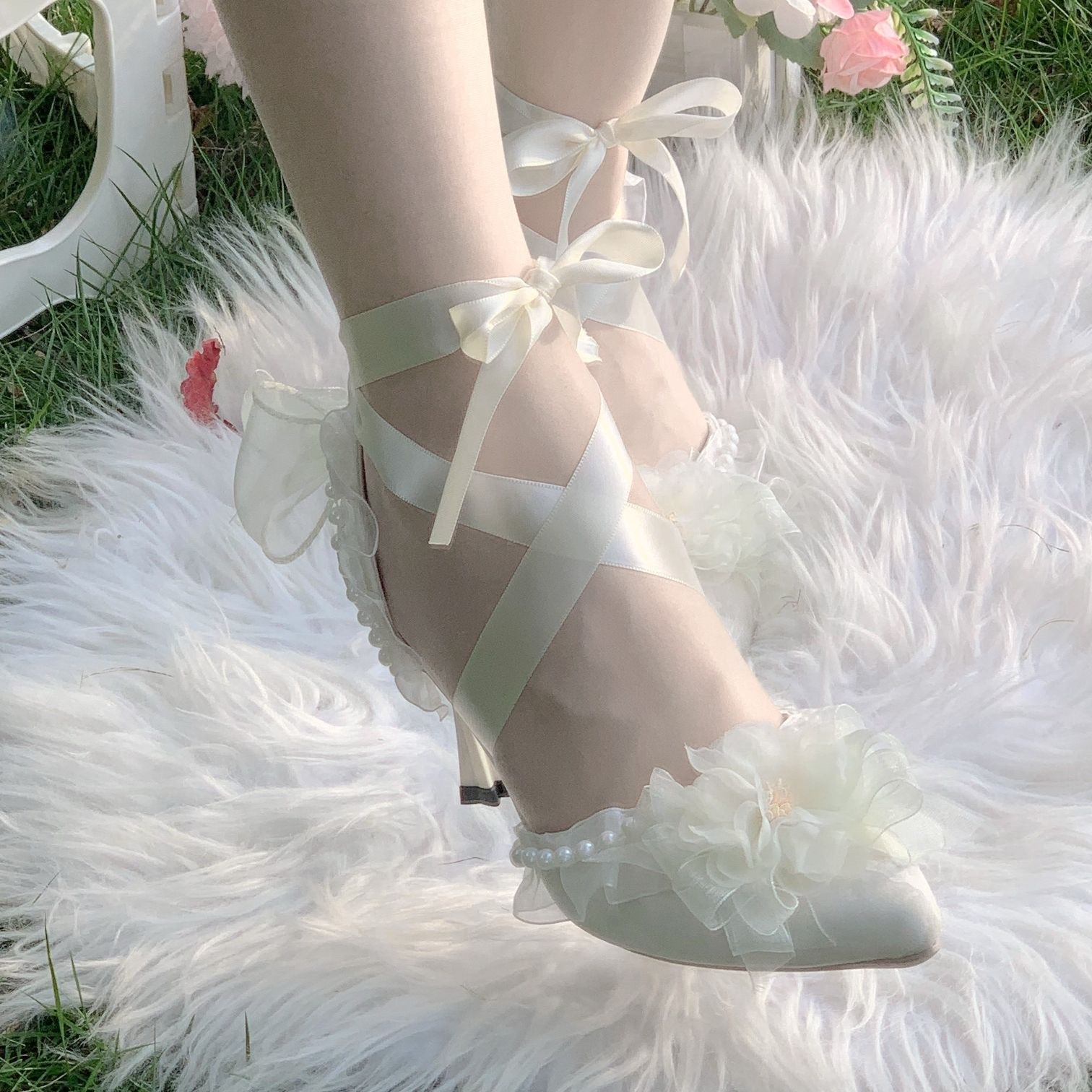 Women Heels Elegant Woman Heel - Wedding Dress Supply 评论和价格