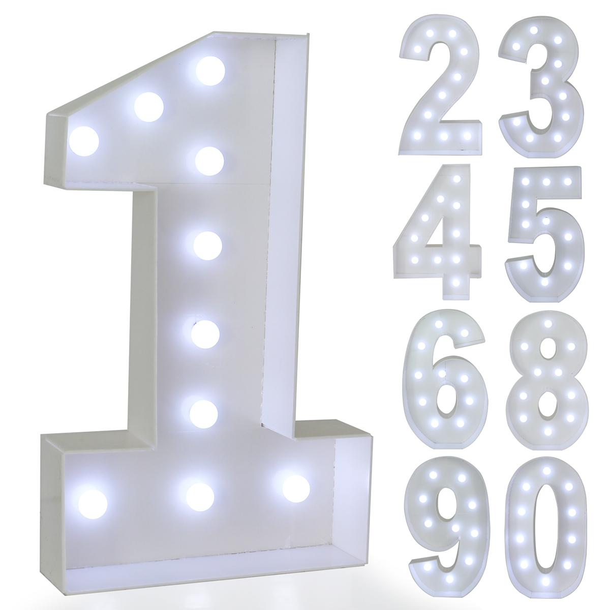 73cm Giant Figure White Warm L - Confetti Balloon Set 评论和价格