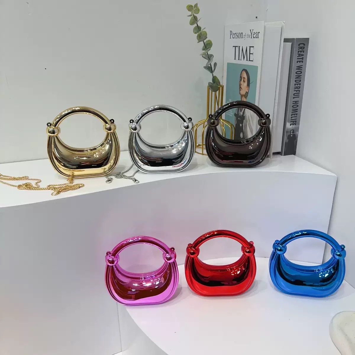 Mini Golden Evening Bag Purses - Wedding Vendor 评论和价格