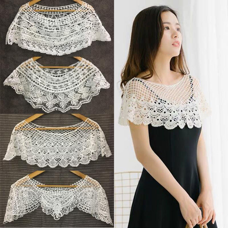 Women Knit Hollow Out Shawl Wr - Wedding Dress Supply 评论和价格