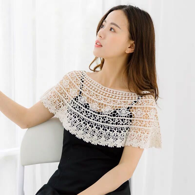 Women Knit Hollow Out Shawl Wr - Wedding Dress Supply 评论和价格