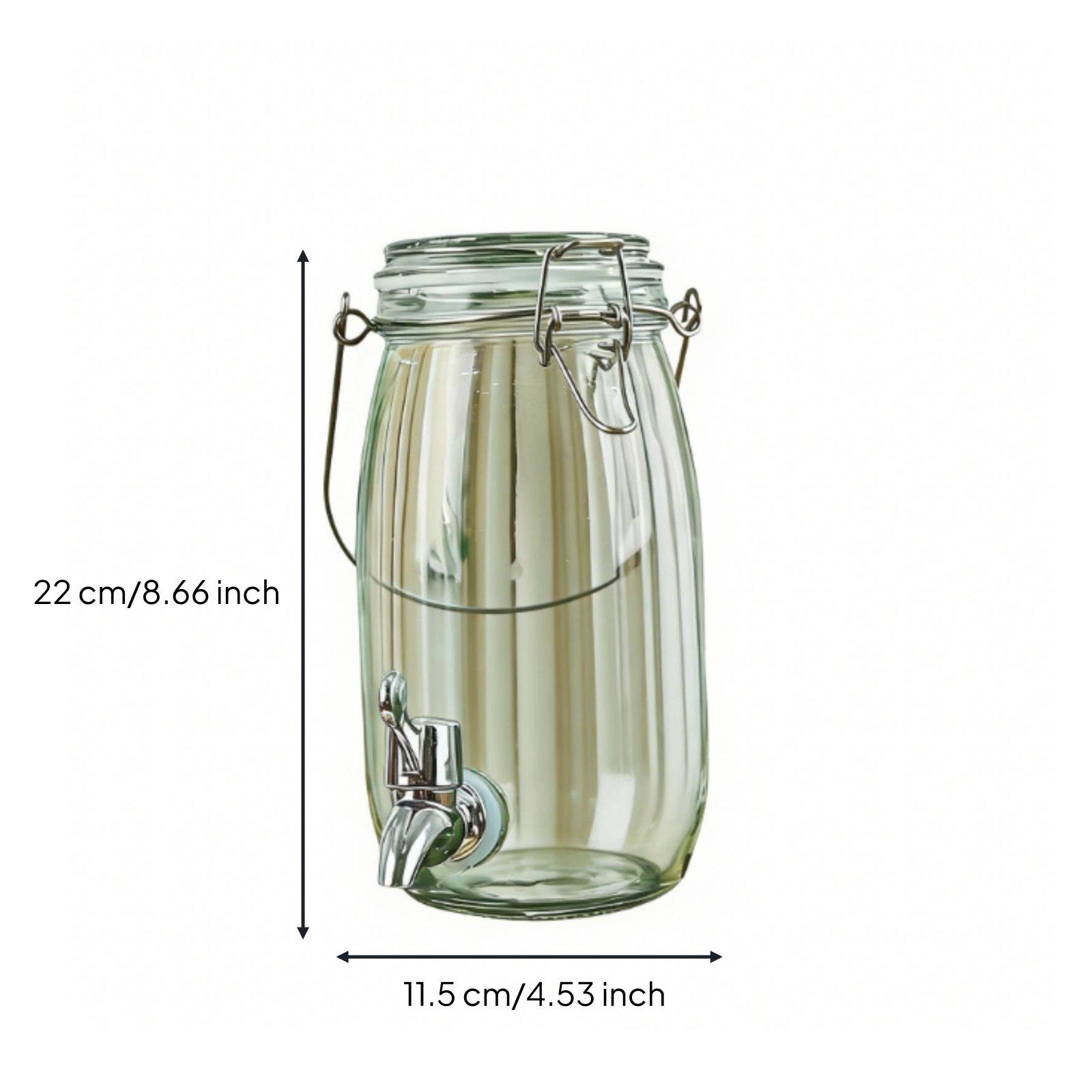 Glass Jar with Spigot Large Dr - Wedding Tap 评论和价格
