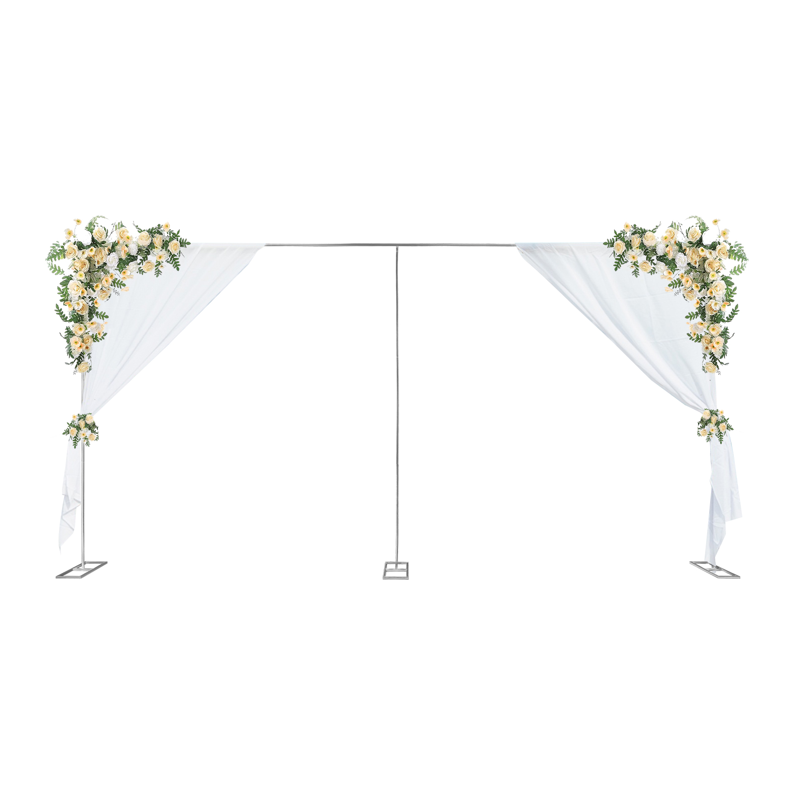 3x6m/10x20ft Metal Wedding Arc - Confetti Balloon Set 评论和价格