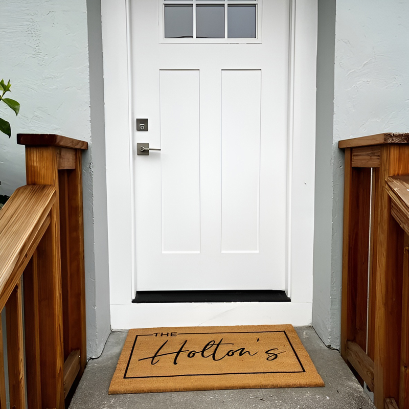 Personalized Entrance Door Mat - Wedding Tap 评论和价格