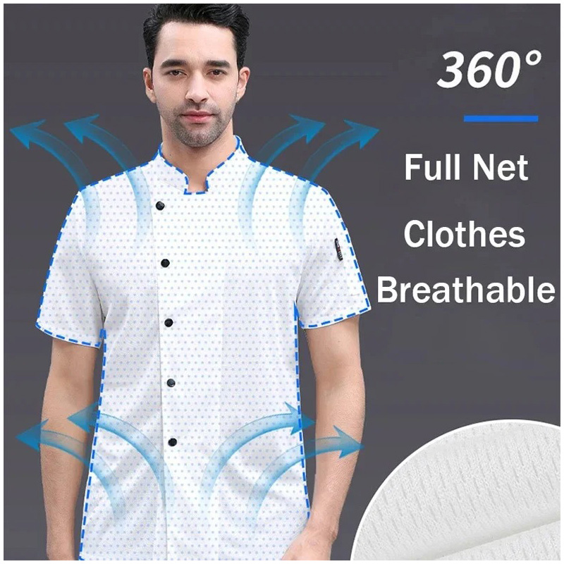 New 360°Breathable Mesh Chef J - Wedding Job 评论和价格