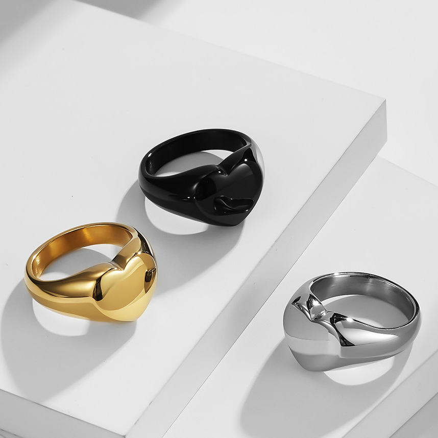 Customized Women Signet Ring C - Wedding Zone 评论和价格